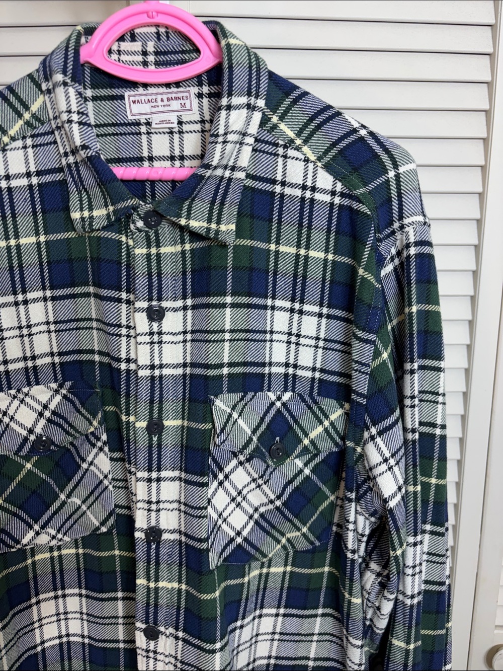 J. Crew Wallace & Barnes Cotton Twill Workshirt Medium - Picture 4 of 11